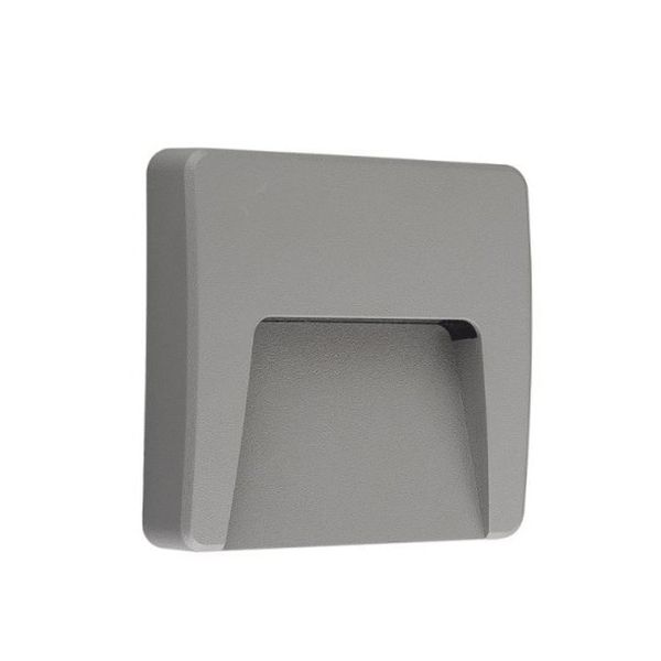 ACA LIGHTING LED ФАСАДНА ЛУНА ЗА ВЪНШЕН МОНТАЖ SLIM42 GREY