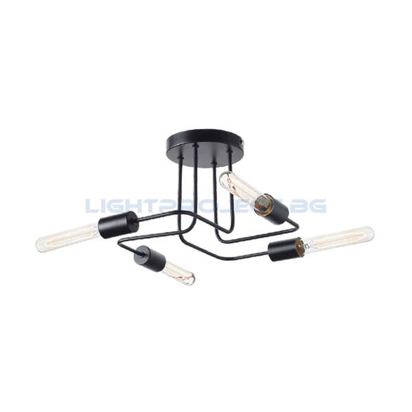 ACA LIGHTING ПЛАФОН TNK933844CBK COBRA