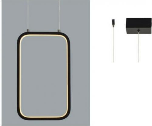 ACA LIGHTING LED ПЕНДЕЛ V30LEDP18BK SYMETRIA