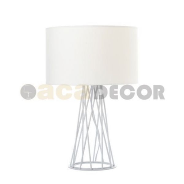 ACA LIGHTING НАСТОЛНА ЛАМПА V35135TWH ACACIA