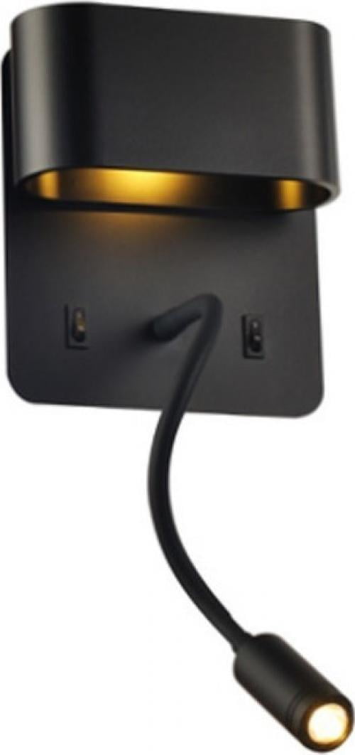 ACA LIGHTING LED АПЛИК V86LEDW45BK PRIAMUS