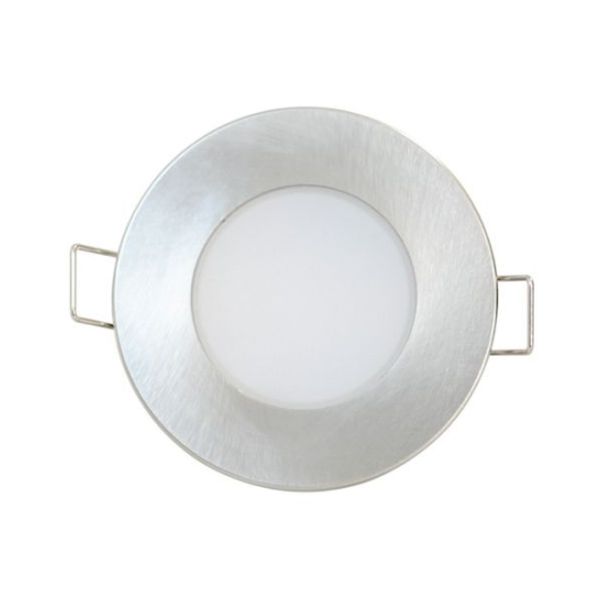 ACA LIGHTING LED ЛУНА ЗА ВГРАЖДАНЕ VERA540RNMN 4000K SATIN NICKEL IP65 ВЛАГОЗАЩИТЕН