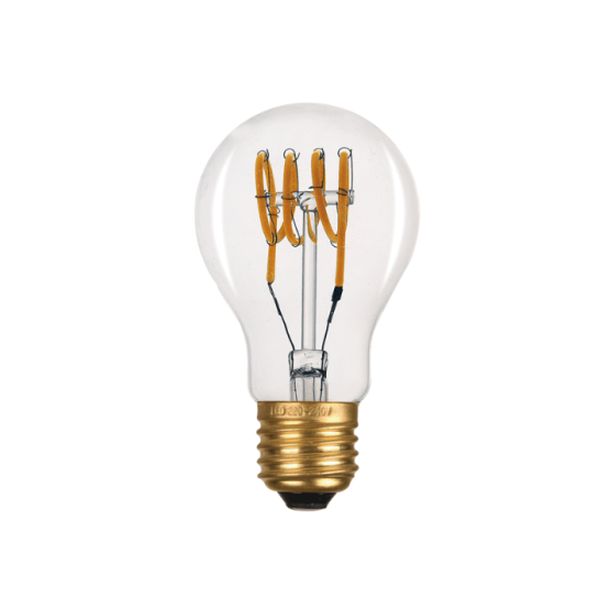 ACA LIGHTING LED КРУШКА VINTA6SWW E27 A60 6W 2700K FILAMENT SPIRAL