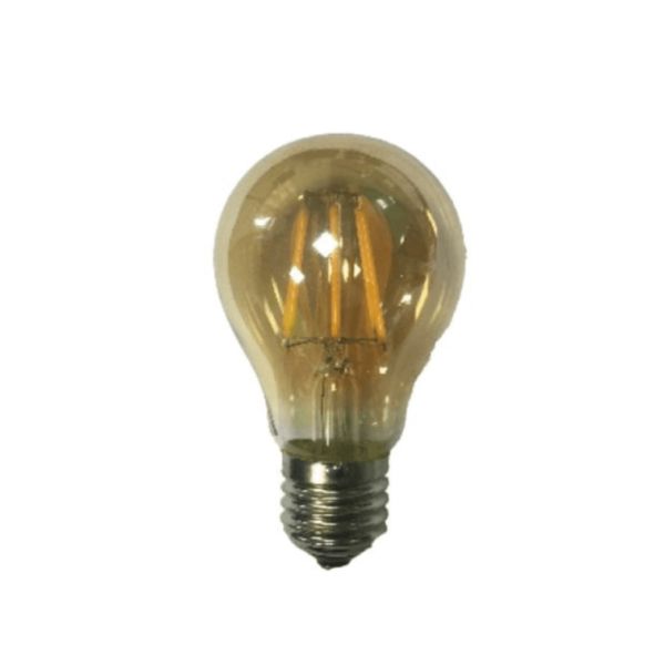 ACA LIGHTING LED КРУШКА VINTA6WWDIMAM E27 A60 6W 2700K FILAMENT AMBER DIMMABLE