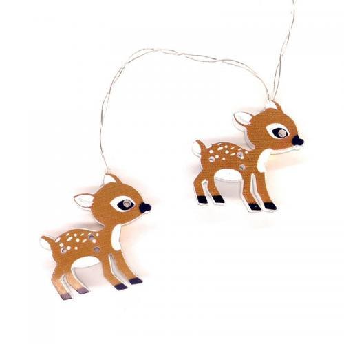 ACA LIGHTING - XMDEER102AT LED МЕТАЛНИ ФИГУРИ, С ТАЙМЕР, ТОПЛО БЯЛА СВЕТЛИНА 0.45W, ВЪТРЕШНА УПОТРЕБА IP20