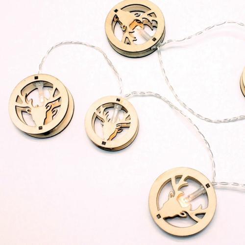 ACA LIGHTING - XWBDEER102A LED ДЪРВЕНИ ФИГУРИ, ТОПЛО БЯЛА СВЕТЛИНА 0.45W, ВЪТРЕШНА УПОТРЕБА IP20