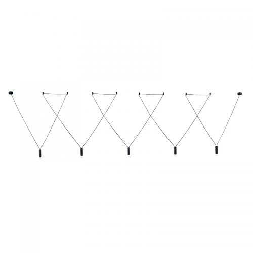 ACA LIGHTING ПЕНДЕЛ YL22P5BK TERES