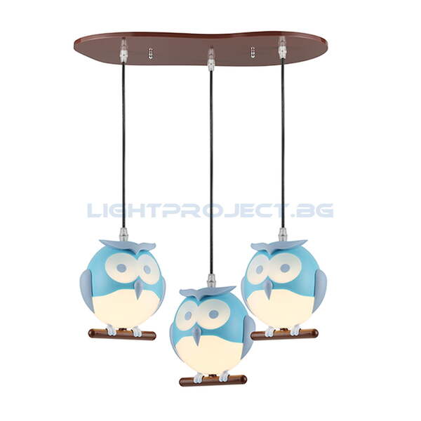 ДЕТСКИ ПЕНДЕЛ ACA LIGHTING ZN160203PBL KOKKA