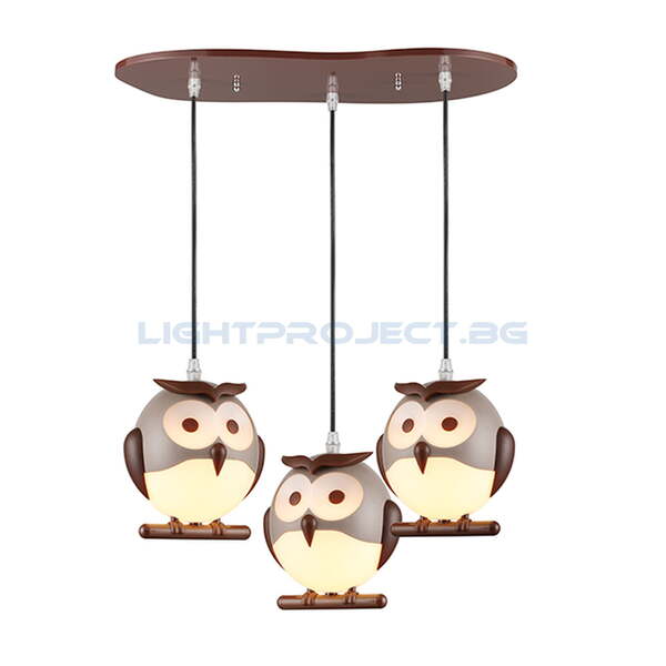 ДЕТСКИ ПЕНДЕЛ ACA LIGHTING ZN160203PBR KOKKA