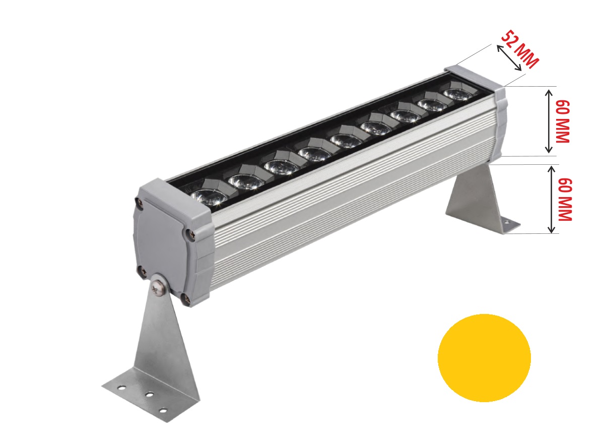 ЛИНЕЕН ПРОЖЕКТОР 67 CM 24W AMBER