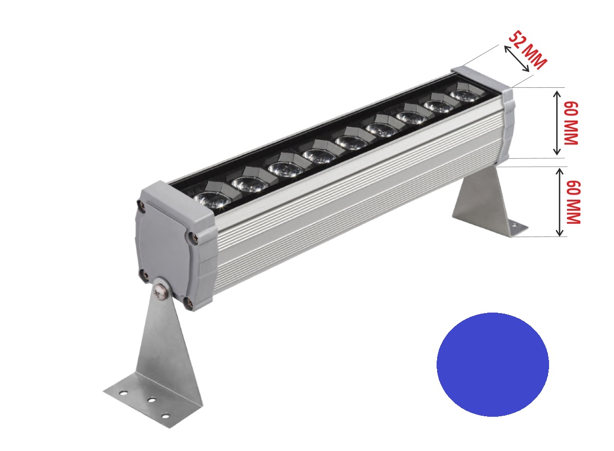 ЛИНЕЕН ПРОЖЕКТОР 50 CM 18W BLUE