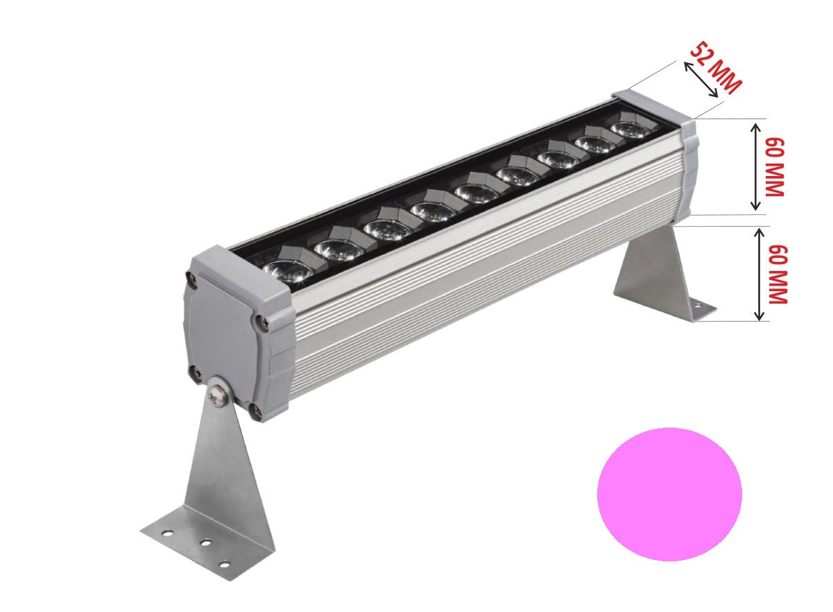 ЛИНЕЕН ПРОЖЕКТОР 50 CM 18W PINK