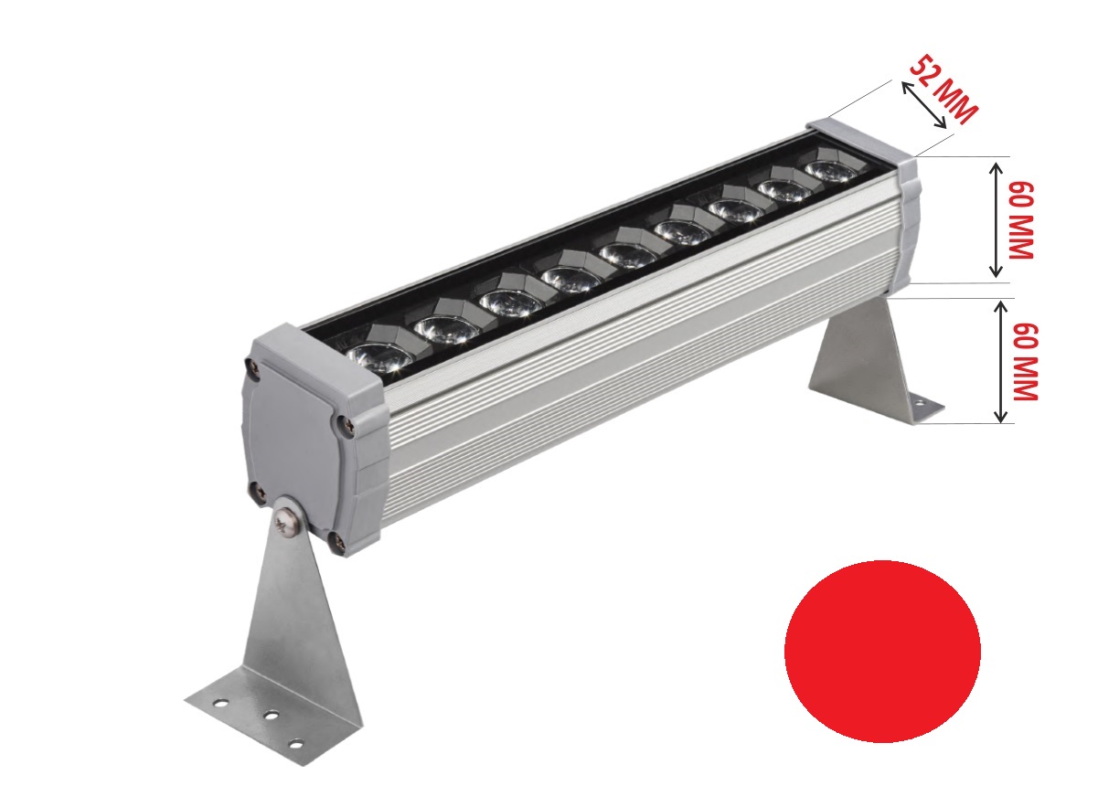 ЛИНЕЕН ПРОЖЕКТОР 50 CM 18W RED