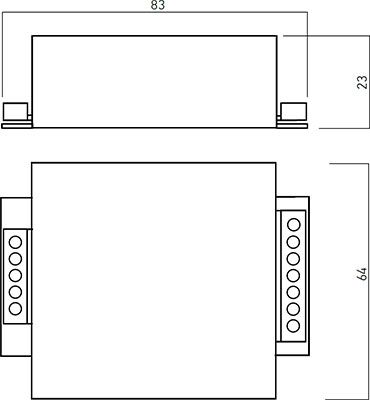 ARELUX AMP100 УСИЛВАТЕЛ ЗА LED ЛЕНТА