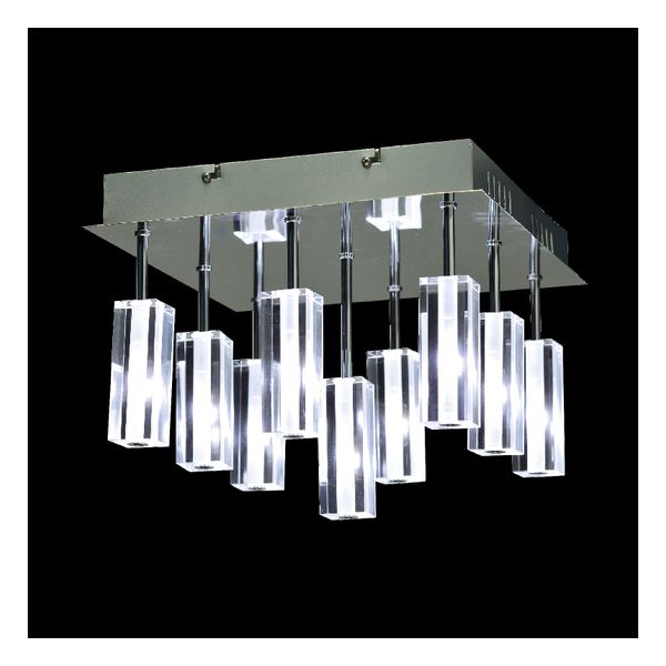 ACA LIGHTING NETTO 9X20W G4 12V CHROMO ACA-C6005CH9