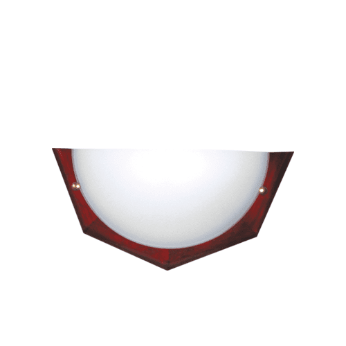 CITY LUX АПЛИК ДЪРВО ОСМОГРАМ, Ø300/2, МАХАГОН, 1XE27