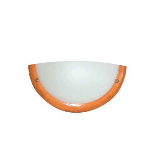 CITY LUX АПЛИК ДЪРВО КРЪГ, Ø300/2, ЧЕРЕША, 1XE27