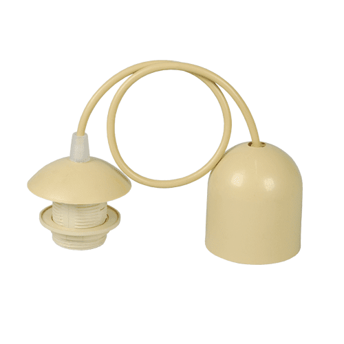 CITY LUX АРМАТУРА ЗА ПЕНДЕЛ ФЛЕКСИ КРЕМ, 1XE27