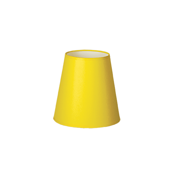 CITY LUX АБАЖУР ШИНЦ ЖЪЛТ - КОНУС, ДОЛНО ОКАЧВАНЕ