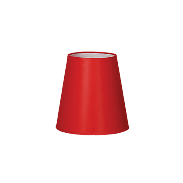 CITY LUX АБАЖУР ШИНЦ ЧЕРВЕН - КОНУС, ДОЛНО ОКАЧВАНЕ