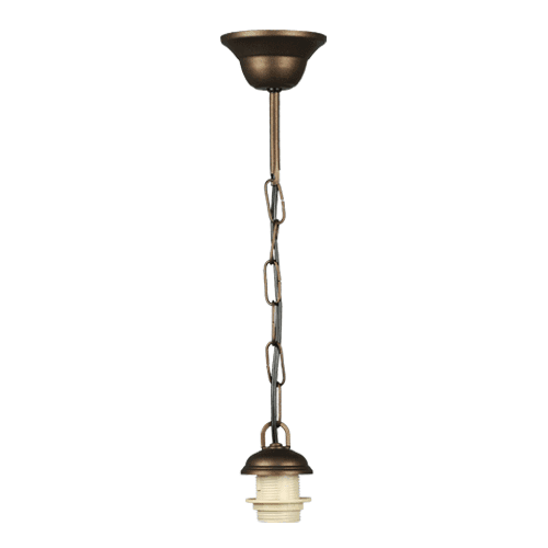 CITY LUX АРМАТУРА ЗА ПЕНДЕЛ БЕТА ПАТИНА, 1XE27