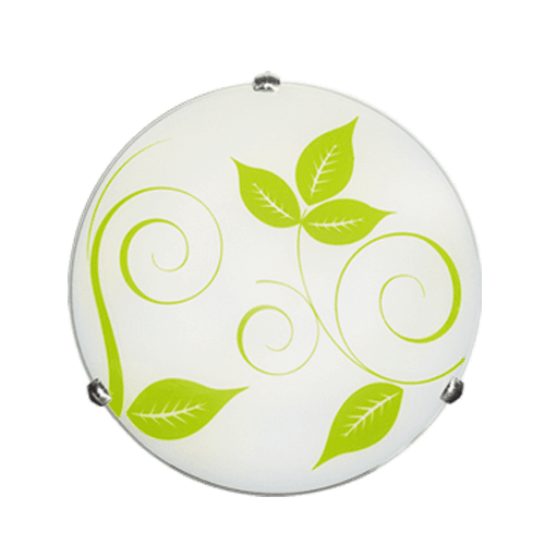 CITY LUX ПЛАФОНИЕРА ФЛОРА ГРИЙН, Ø300, 1XE27