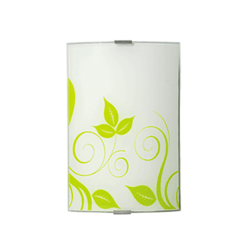 CITY LUX АПЛИК ФЛОРА ГРИЙН, 200Х290, 1XE27