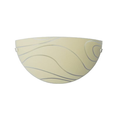 CITY LUX АПЛИК СКАНДА, Ø300/2, ЕКРЮ, 1XE27