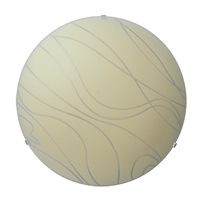 CITY LUX ПЛАФОНИЕРА СКАНДА, Ø400, ЕКРЮ, 2XE27