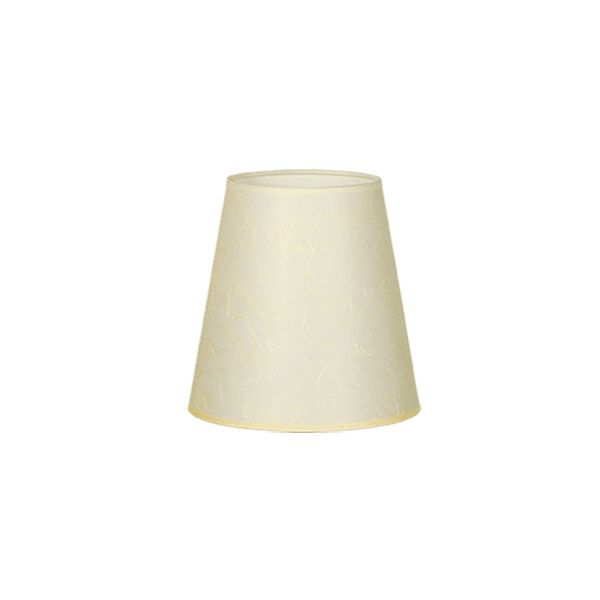 CITY LUX АБАЖУР ФЛИЙС КРЕМ - КОНУС, ДОЛНО ОКАЧВАНЕ