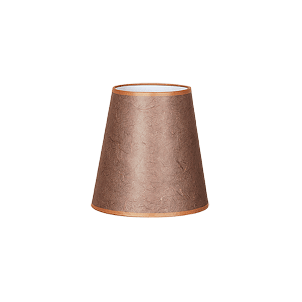 CITY LUX АБАЖУР ФЛИЙС КАФЯВ - КОНУС, ДОЛНО ОКАЧВАНЕ