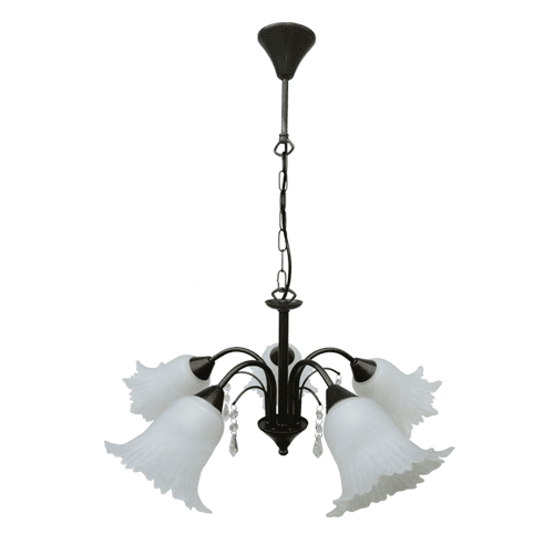 CITY LUX ПОЛИЛЕЙ ФИНО ГРАФИТ, 5XE27