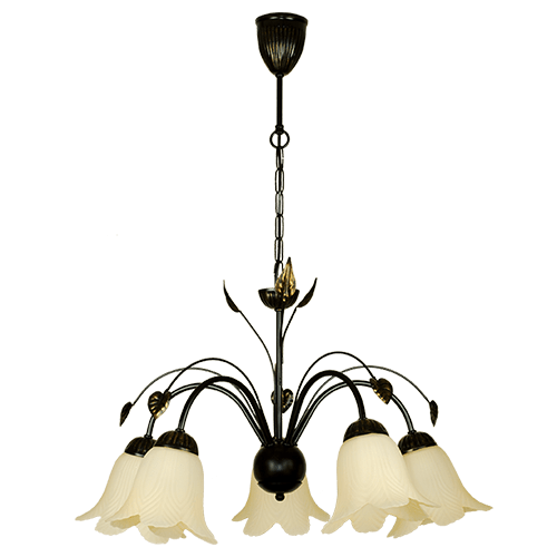 CITY LUX ПОЛИЛЕЙ ТАНЯ ГРАФИТ, 5XE27