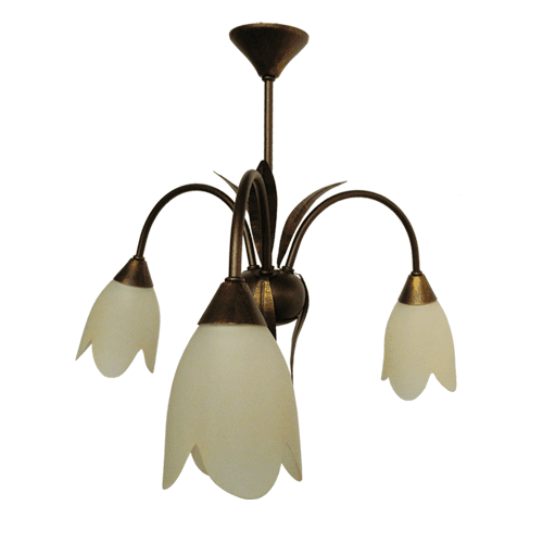 CITY LUX ПЛАФОН ЕЛИЗА ПАТИНА, 3XE14