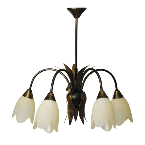 CITY LUX ПЛАФОН ЕЛИЗА ПАТИНА, 5XE14