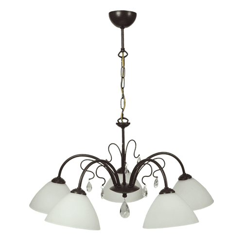 CITY LUX ПОЛИЛЕЙ ТОСКАНА ГРАФИТ, 5XE27