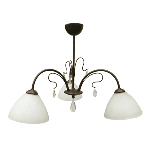 CITY LUX ПЛАФОН ТОСКАНА ГРАФИТ, 3XE27