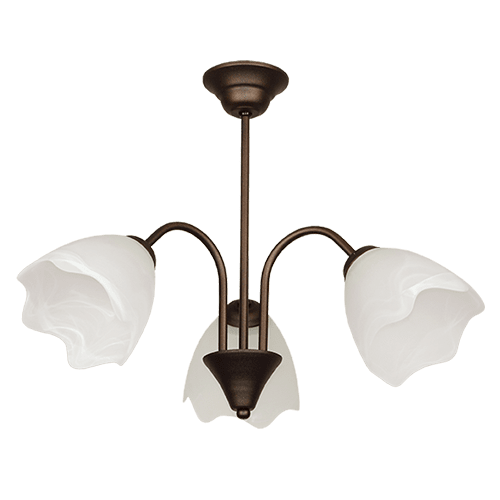 CITY LUX ПЛАФОН АЛФА ПАТИНА, 3XE27