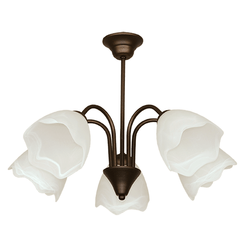 CITY LUX ПЛАФОН АЛФА ПАТИНА, 5XE27