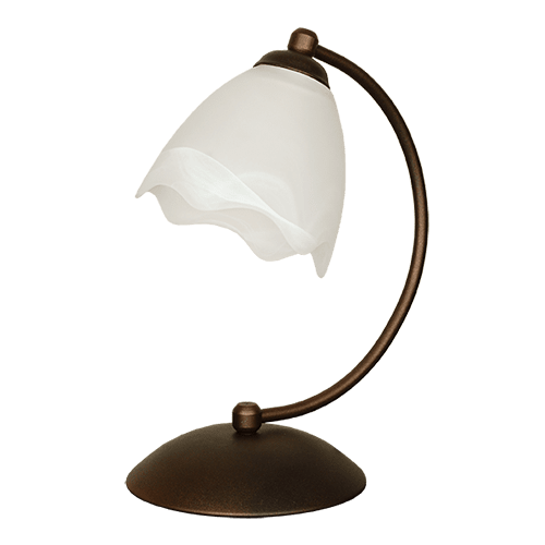 CITY LUX НАСТОЛНА ЛАМПА АЛФА ПАТИНА, 1XE27