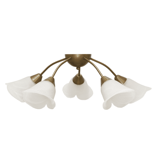 CITY LUX ПЛАФОН БЕТА СТАРО ЗЛАТО, 5XE14