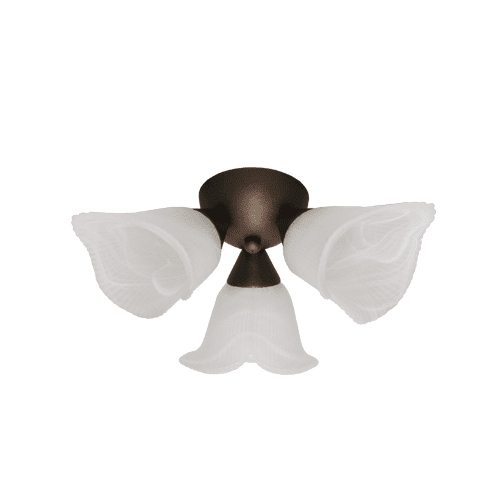 CITY LUX ПЛАФОН СПРИНГ 1 ПАТИНА, 3XE14