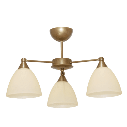 CITY LUX ПЛАФОН ОМЕГА СТАРО ЗЛАТО, 3XE27