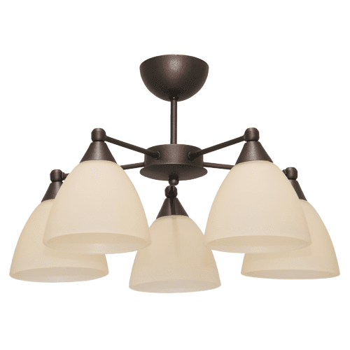 CITY LUX ПЛАФОН ОМЕГА ПАТИНА, 5XE27