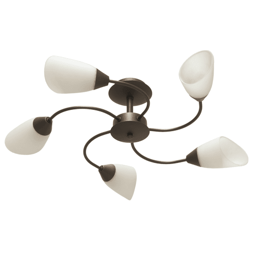 CITY LUX ПЛАФОН АУРА ПАТИНА, 5XE14