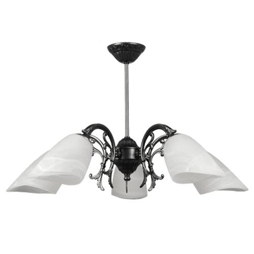 CITY LUX ПЛАФОН МОНИКА ГРАФИТ, 5XE27