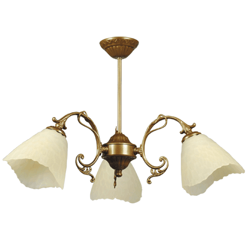 CITY LUX ПЛАФОН СИМОНА СТАРО ЗЛАТО, 3XE27