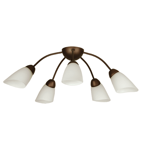 CITY LUX ПЛАФОН ГАМА ПАТИНА, 5XE14