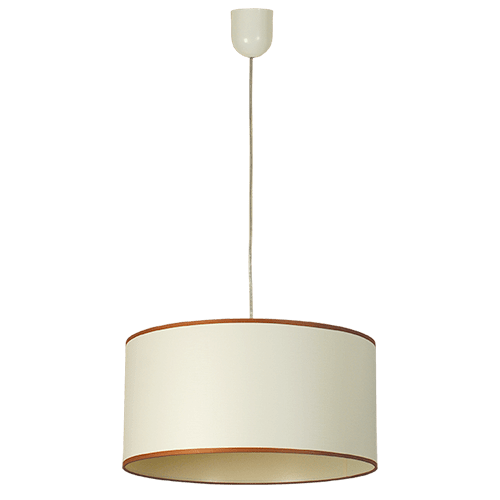 CITY LUX ПЕНДЕЛ ХОЛИДЕЙ КРЕМ, АБАЖУР ТЕКСТИНЕЛ КРЕМ, 1XE27