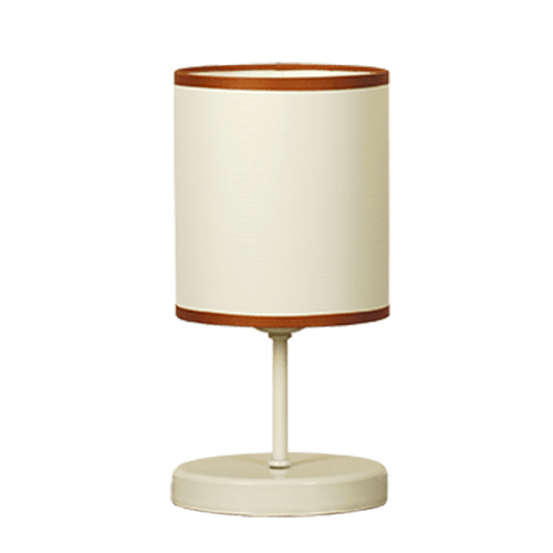 CITY LUX НАСТОЛНА ЛАМПА ХОЛИДЕЙ КРЕМ, АБАЖУР ТЕКСТИНЕЛ КРЕМ, 1XE27